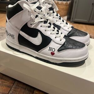 Nike Supreme Dunk Hi “By All Means” Sneakers
